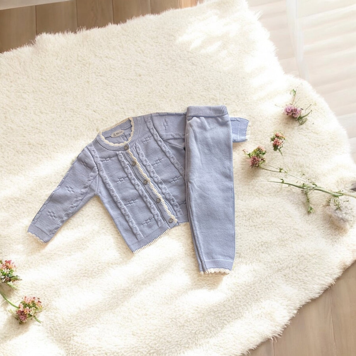 2pcs Baby Girl Long Sleeve Set