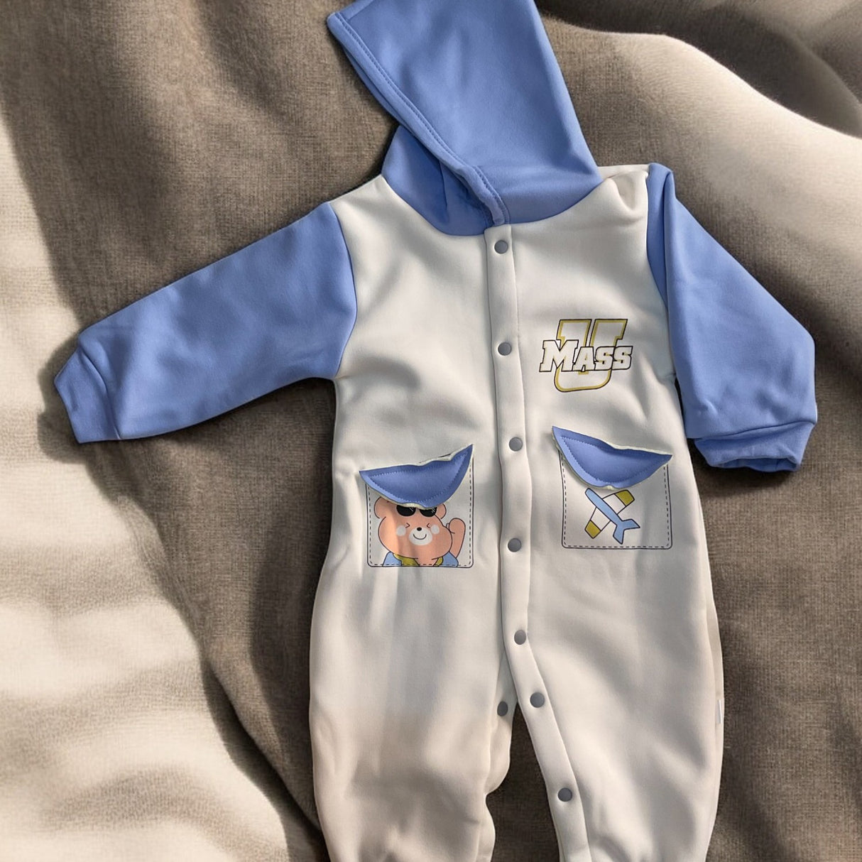 Sky Explorer Hooded Romper