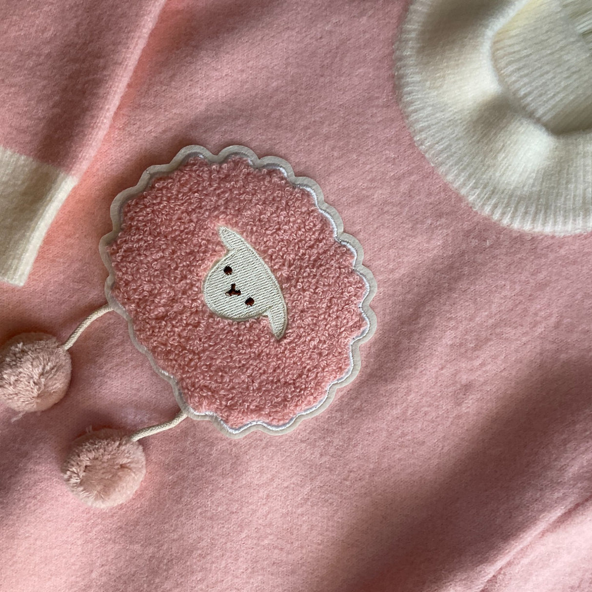 Pom-Pom Lamb Cozy Sweater