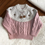 Frosty Pink knit Sweater